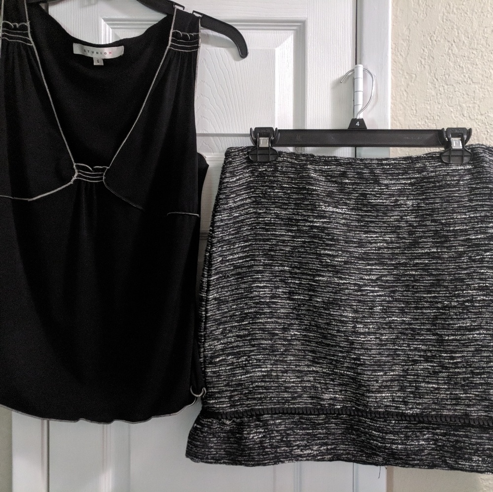 Studio M skirt size 6 & matching blouse size S